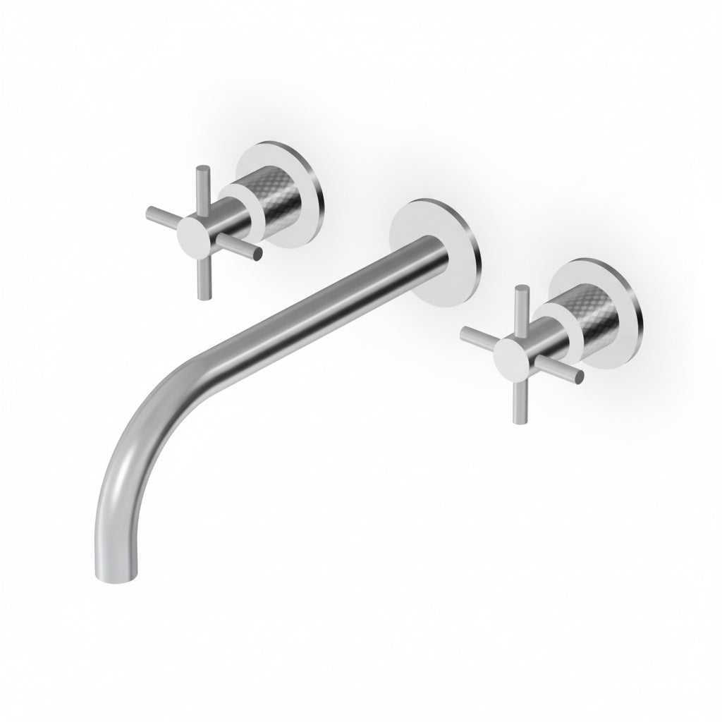 Zucchetti 3 Hole Wall-Mount Faucet