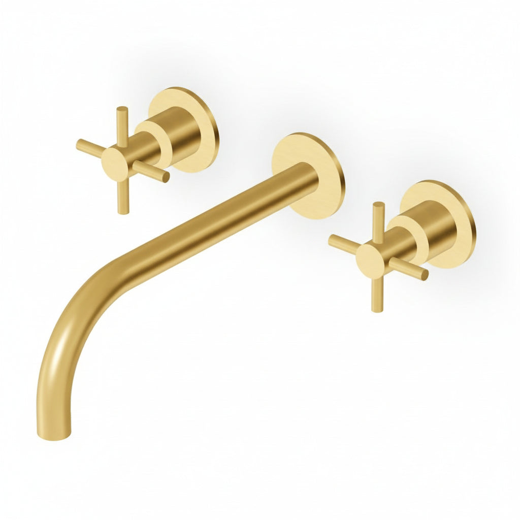 Zucchetti 3 Hole Wall-Mount Faucet