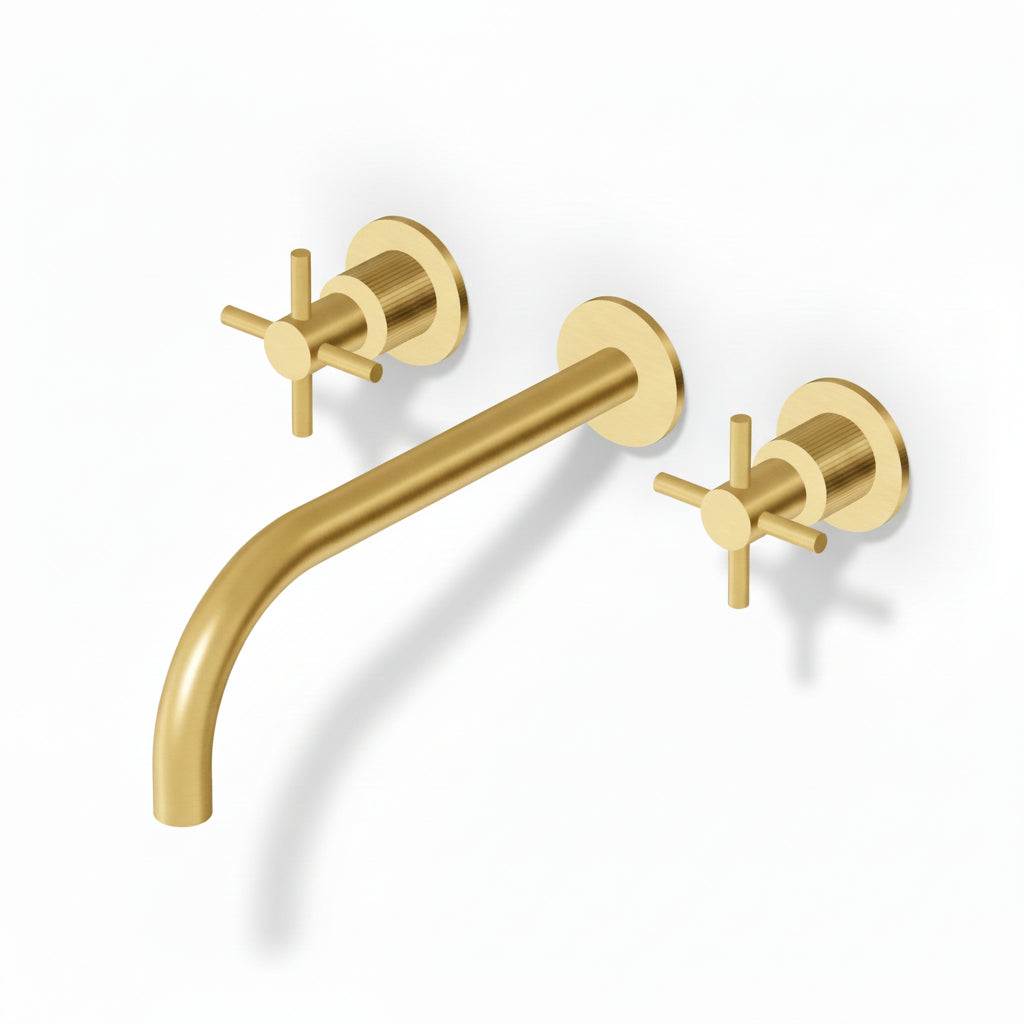 Zucchetti 3 Hole Wall-Mount Faucet