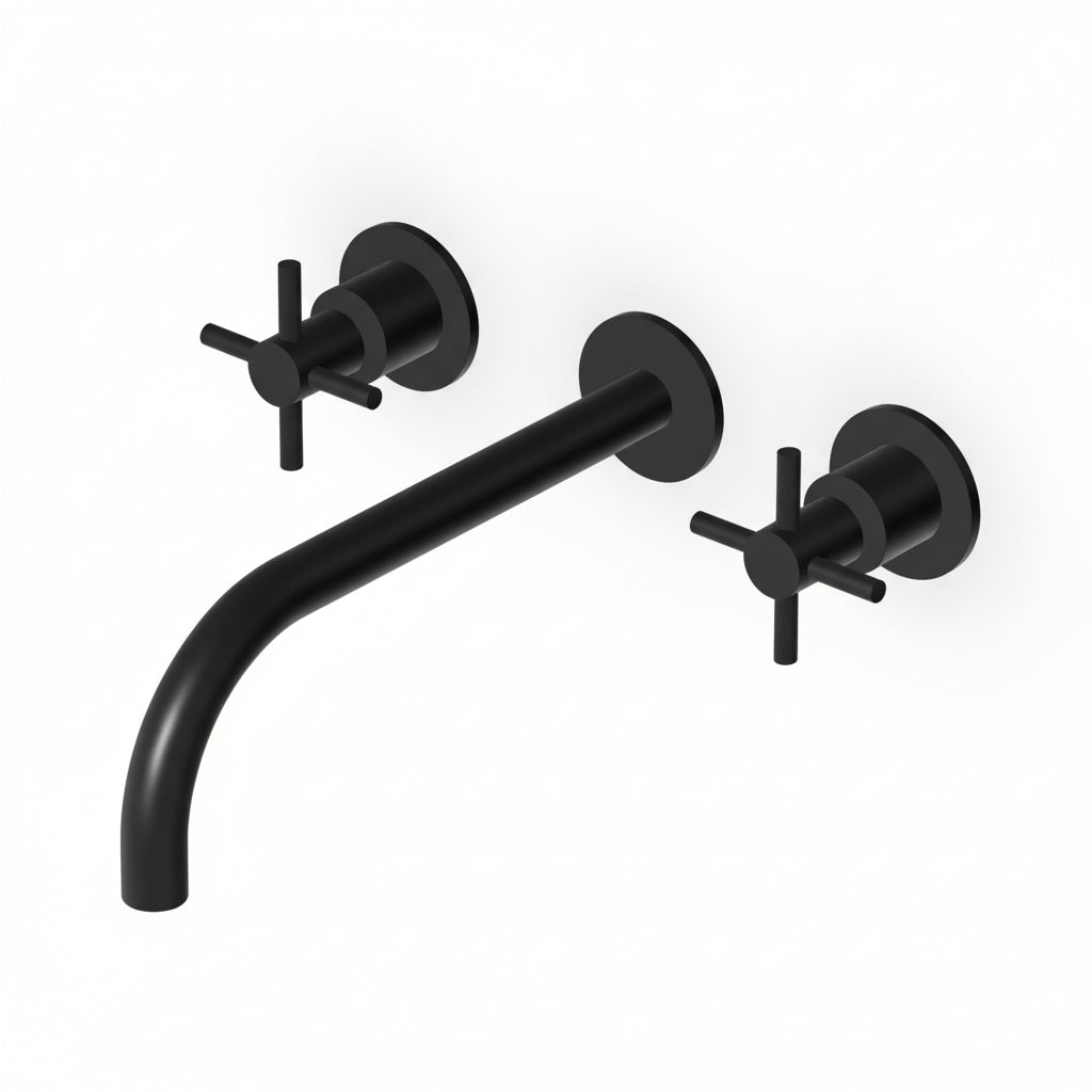 Zucchetti 3 Hole Wall-Mount Faucet