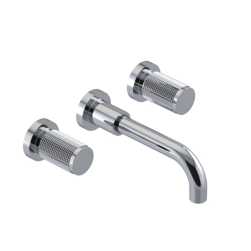 RUBINET T1GHLR Wall Mount Lav. Set.  With Lasalle Spout (Less Drain) Trim Only
