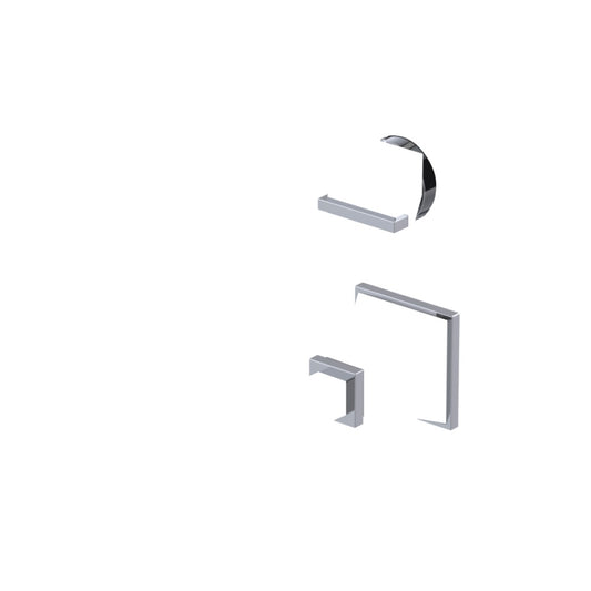 RUBINET T1JMQL Wall Mount Single Control Lav. Set. (Less Drain) Trim Only