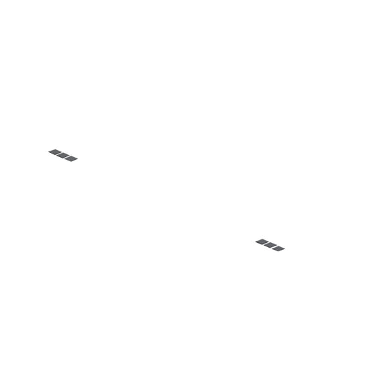 RUBINET T3BICL Wall Mount Tub Filler Trim Only