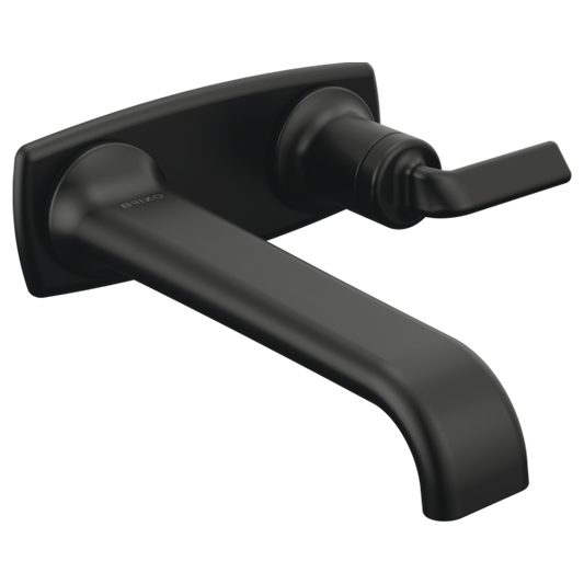 BRIZO ALLARIA T65767LF Two-Hole, Single-Handle Wall Mount Lavatory Faucet - Twist Handle 1.2 GPM