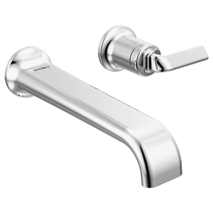 BRIZO ALLARIA T65767LF Two-Hole, Single-Handle Wall Mount Lavatory Faucet - Twist Handle 1.2 GPM
