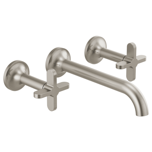 BRIZO ODIN T65875LF Widespread Lavatory Faucet - Cross Handles 1.2 GPM