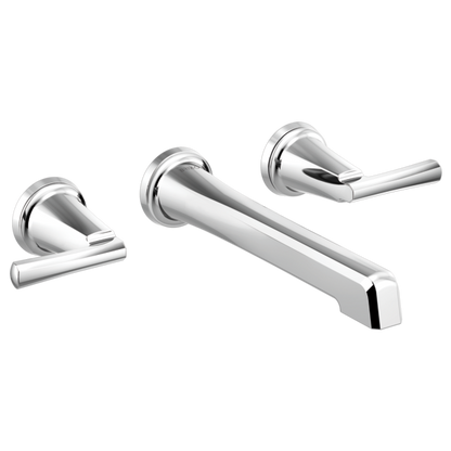 BRIZO LEVOIR T65898LF Two-Handle Wall Mount Lavatory Faucet - Lever Handles 1.2 GPM