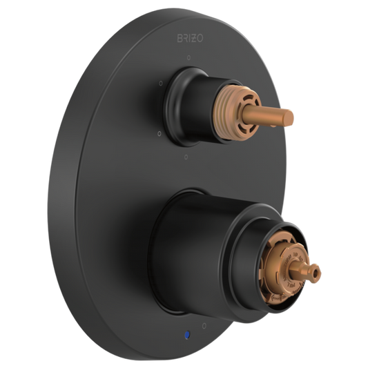 BRIZO T75P675 Pressure Balance Valve with Integrated 6-Function Diverter Trim - Lever Handles