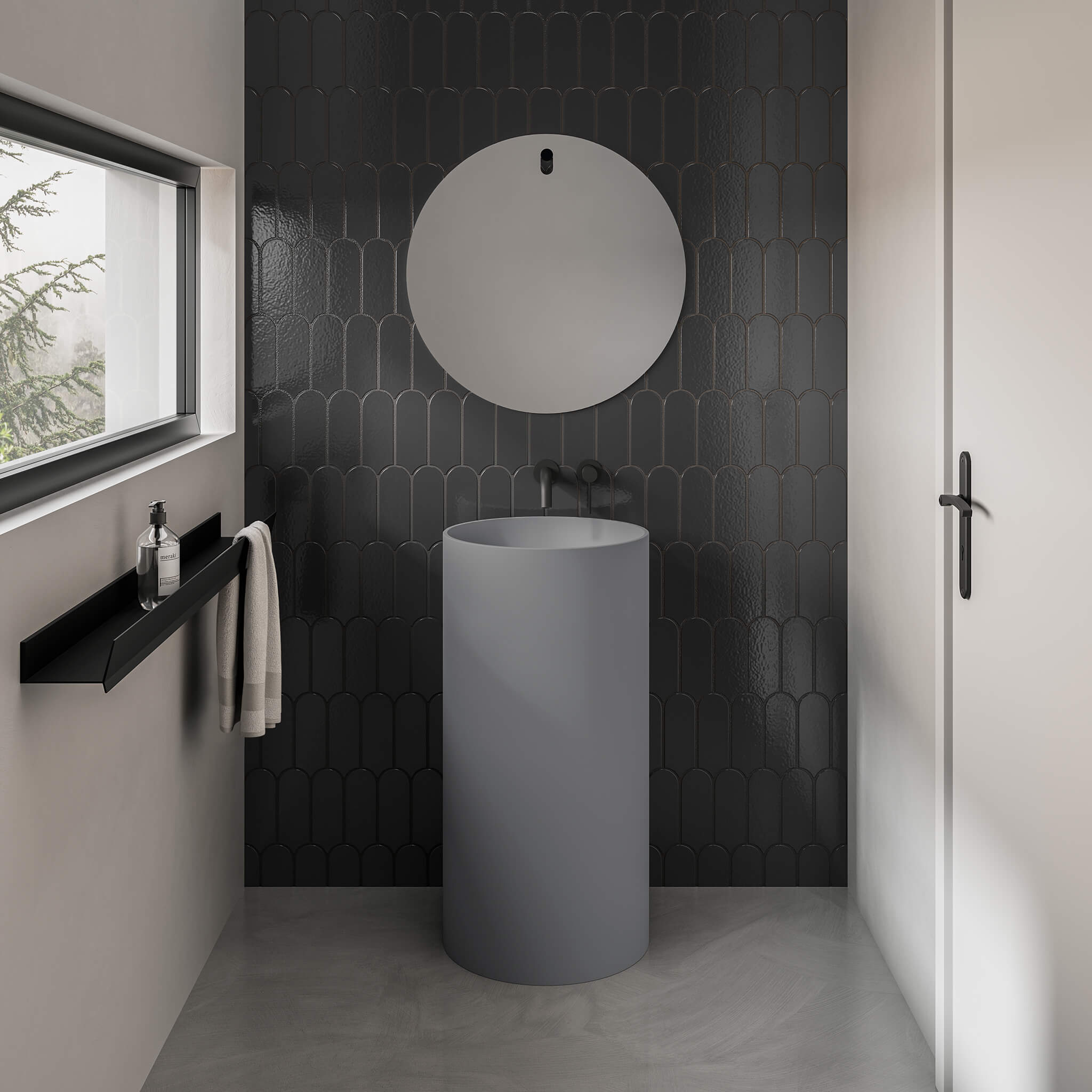 STONETOUCH TE17 Te Free Standing Rond Basin 17"