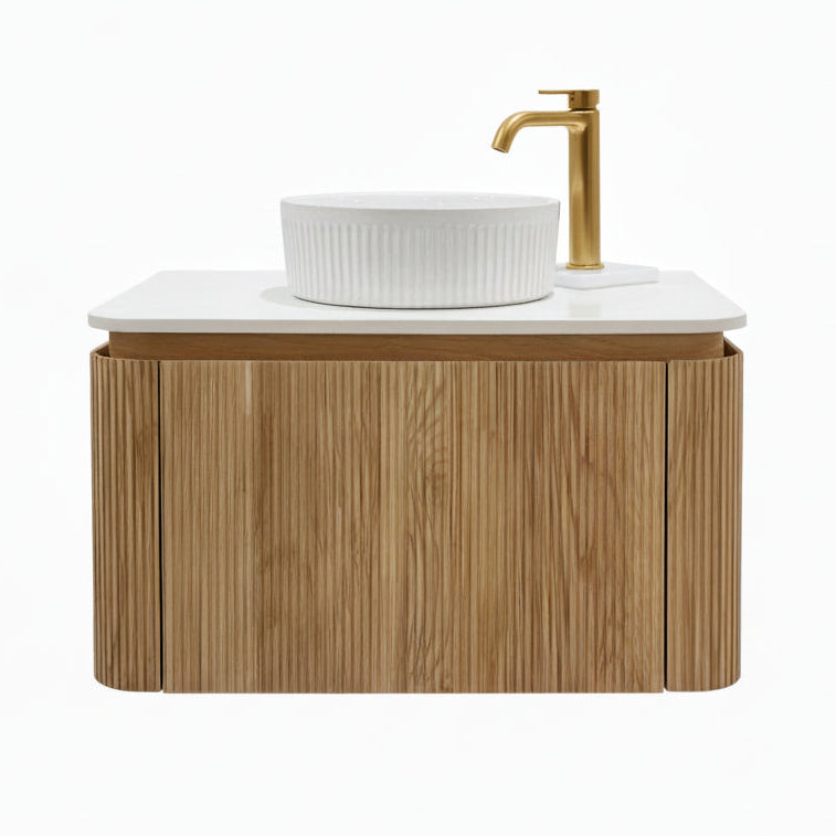 ATHEN Wall Mounted Vanity - Vessel Sink