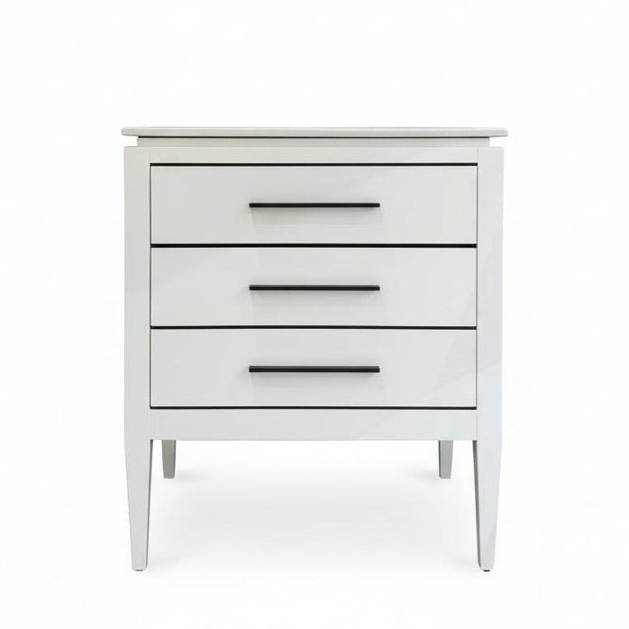 30" Vanity White / Matte Black