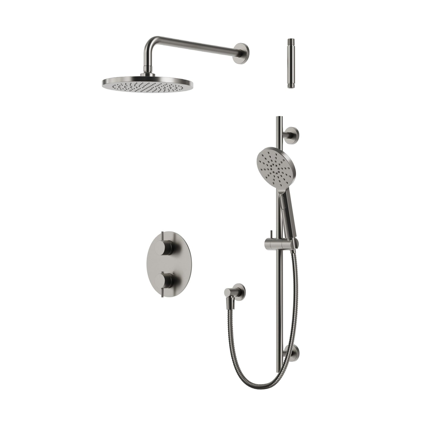 Umix Thermostatic Shower Trim Kit 2-way Shared