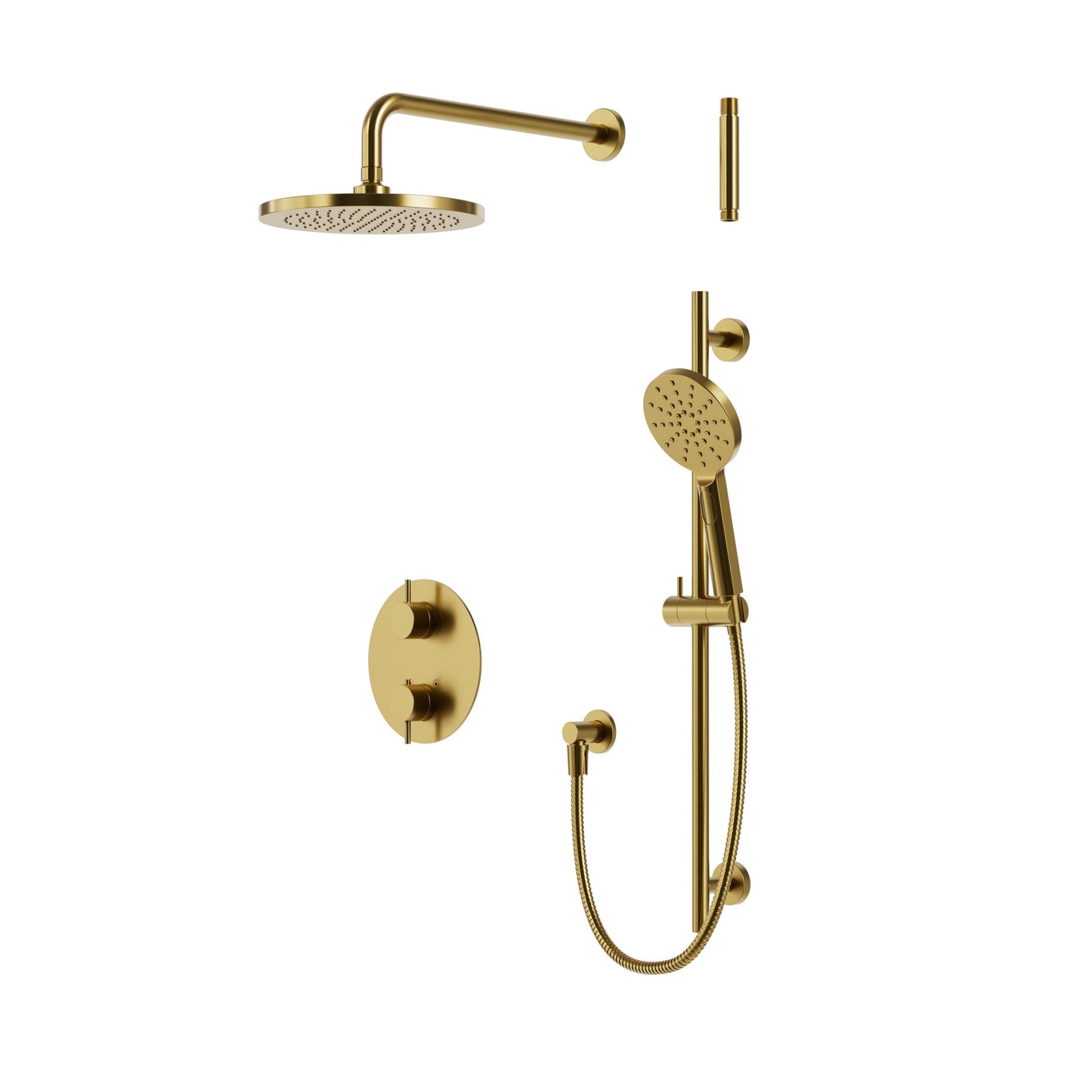 Umix Thermostatic Shower Trim Kit 2-way Shared