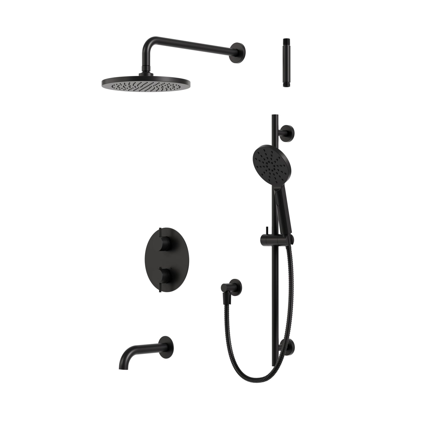 Umix Thermostatic Shower Trim Kit 3-way Shared