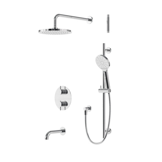 Umix Thermostatic Shower Trim Kit 3-way Shared
