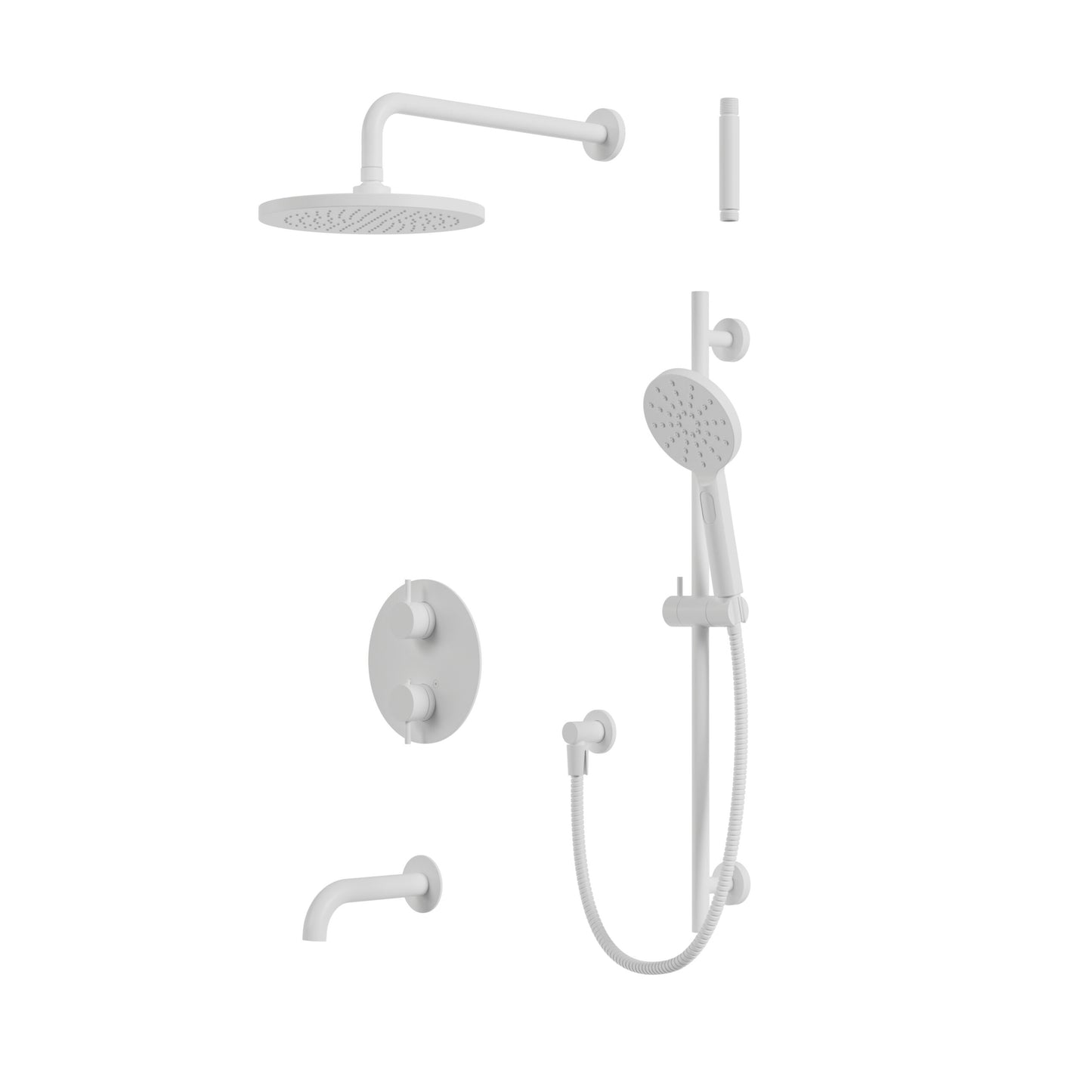 Umix Thermostatic Shower Trim Kit 3-way Shared