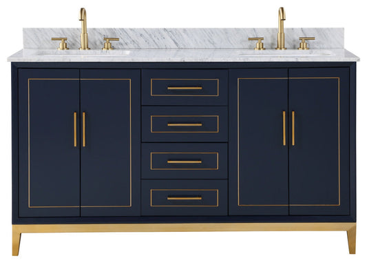 BEMMA V-GR60DFM Gracie Bathroom Vanity 60"