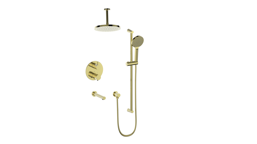 Vogt Worgl 3-Way TH Shower Kit with 6" Ceiling Arm CC