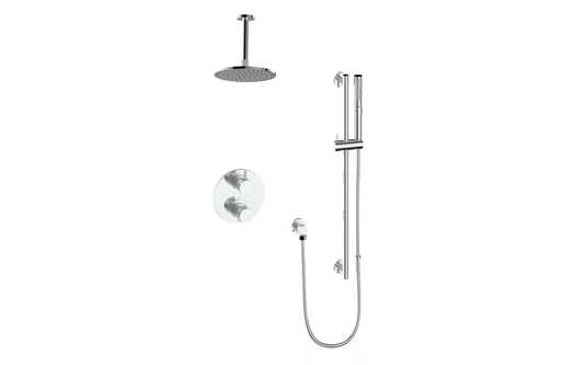 Vogt Drava Trim for 2-Way TH Shower Kit with 6" Ceiling Arm CC