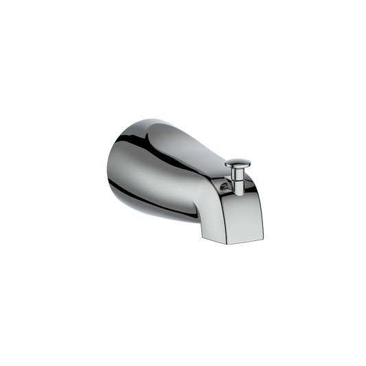 Vogt Round Slip-on Tub Spout with Diverter CC