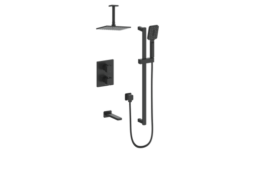 VOGT SET.NU.320.316 Niveau 3-Way TH Shower Kit with 6" Ceiling Arm