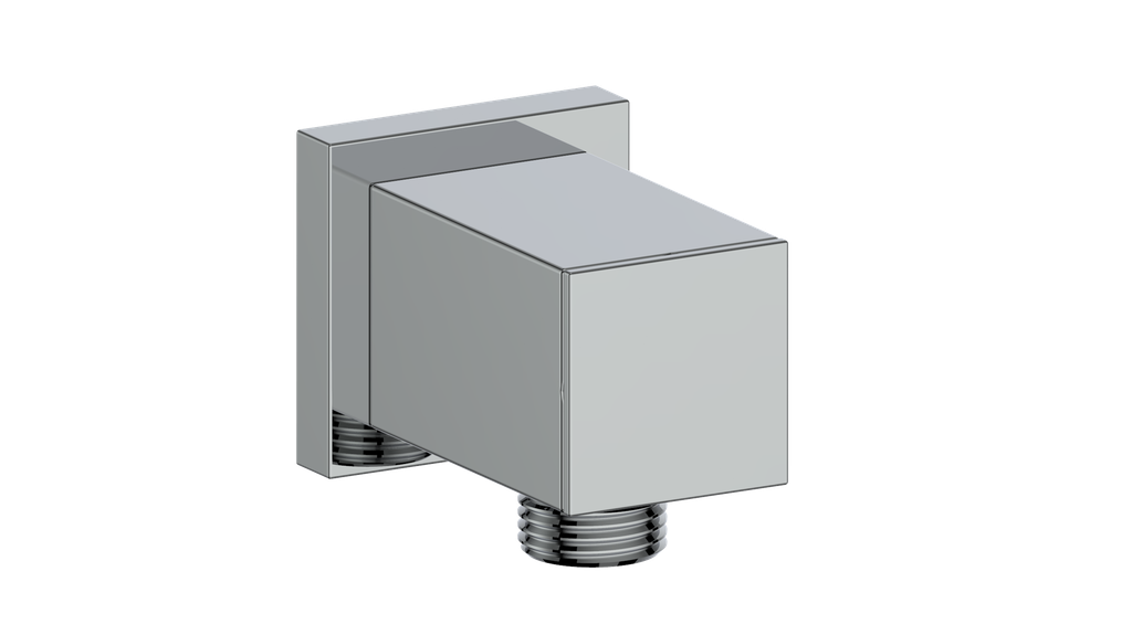 Vogt Square Brass Elbow Connector CC