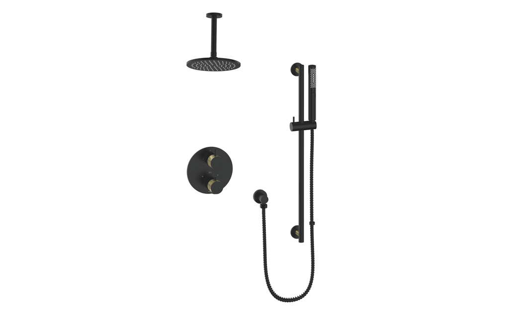 Vogt Drava Trim for 2-Way TH Shower Kit with 6" Ceiling Arm CC