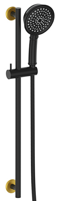 Vogt Zehn Sliding Shower Bar with Hand Shower CC