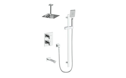 VOGT SET.KG.320.316 Kapfenberg 3-Way TH Shower Kit with 6" Ceiling Arm