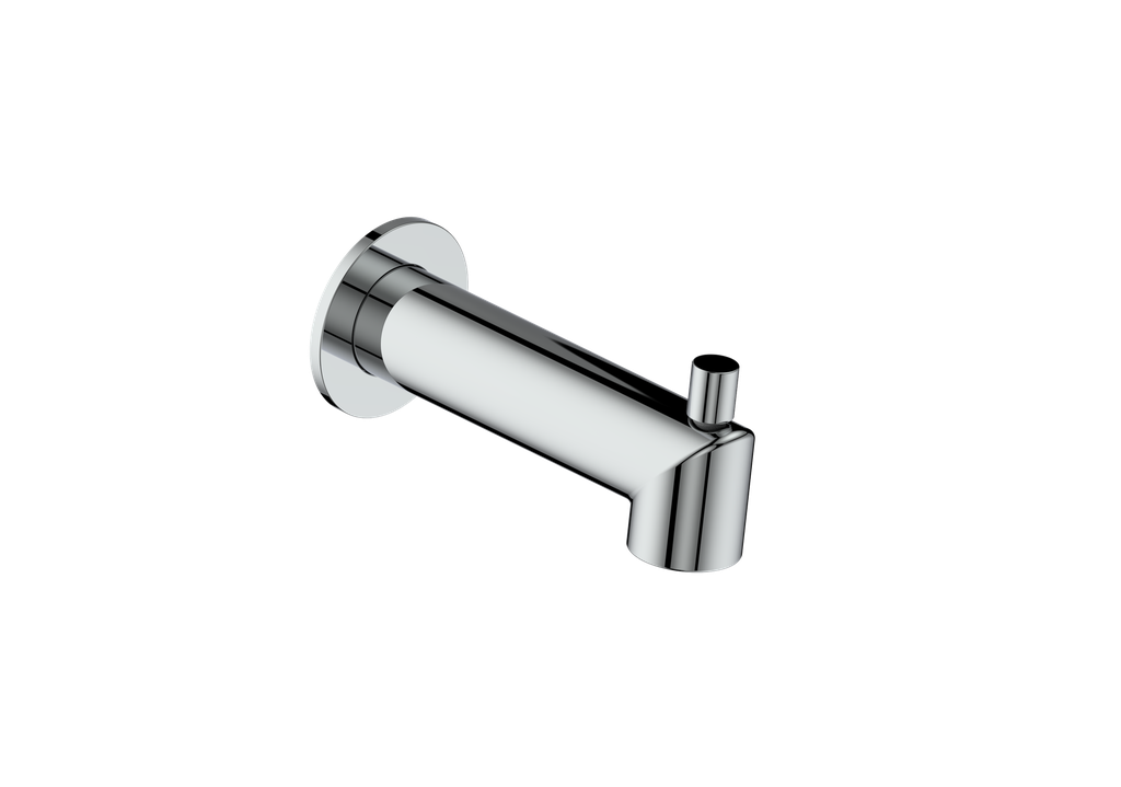 Vogt Round Slip-on Tub Spout with Diverter CC