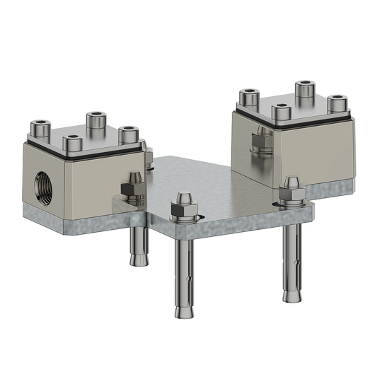 Vogt Rough for Zehn Floor Mount Tub Filler