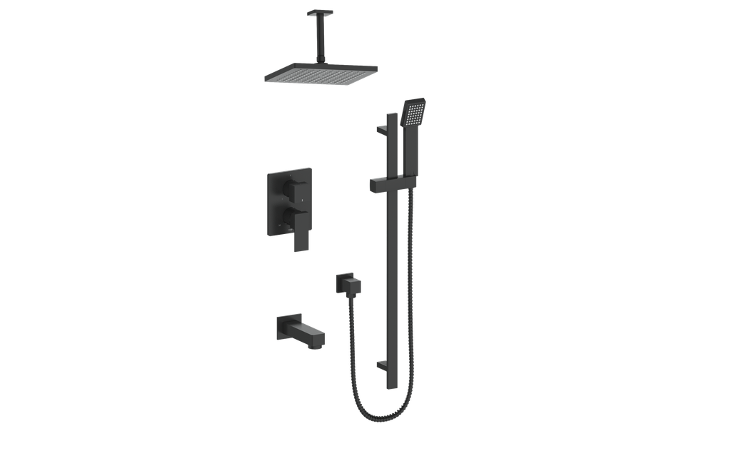 Vogt Kapfenberg Trim for 3-Way PB Shower Kit with 6" Ceiling Arm CC