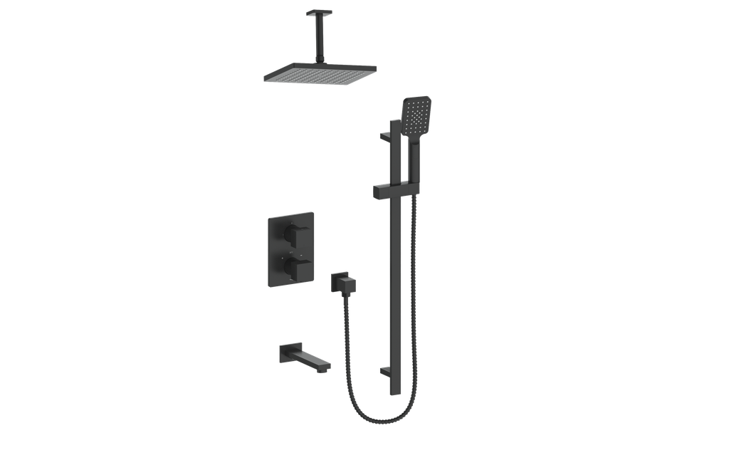 Vogt Kapfenberg Trim for 3-Way TH Shower Kit with 6" Ceiling Arm CC