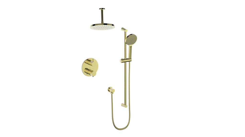 Vogt Worgl 2-Way TH Shower Kit with 6" Ceiling Arm CC