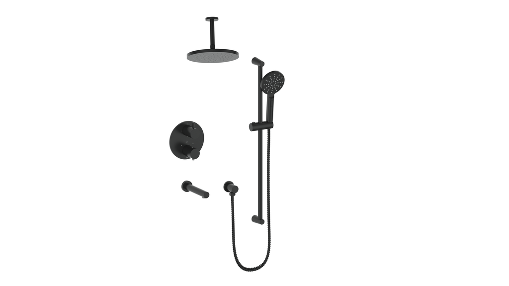 Vogt Worgl 3-Way TH Shower Kit with 6" Ceiling Arm CC