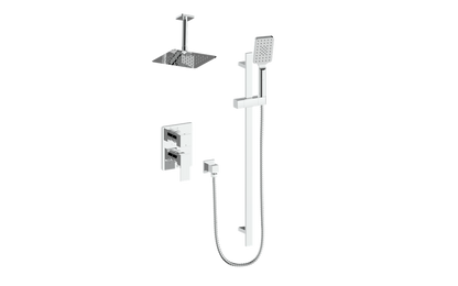 VOGT SET.KG.210.216 Kapfenberg 2-Way PB Shower Kit with 6" Ceiling Arm