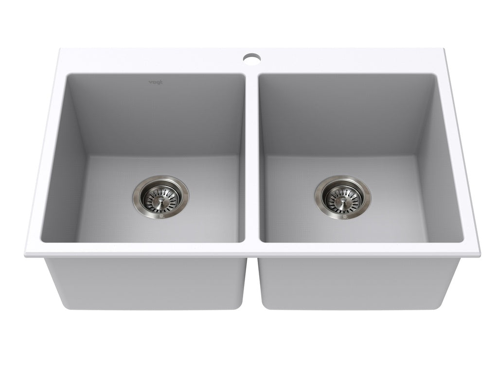 Vogt Vogranite Rankweil GS Topmount Sink 30"x20"x9"