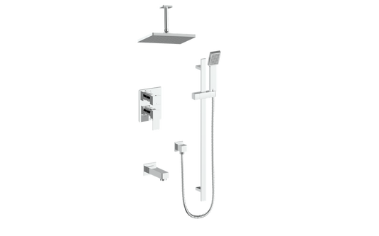 Vogt Kapfenberg Trim for 3-Way PB Shower Kit with 6" Ceiling Arm CC