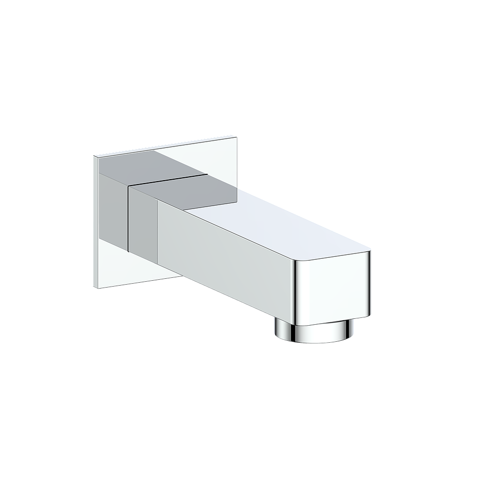 Vogt Square Slip-on Tub Spout CC