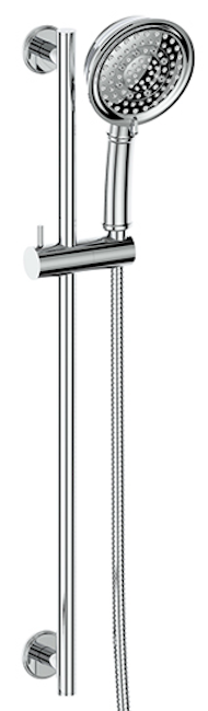 Vogt Zehn Sliding Shower Bar with Hand Shower CC