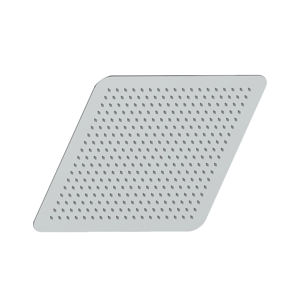 Vogt 12" Square Stainless Steel Shower Head CC