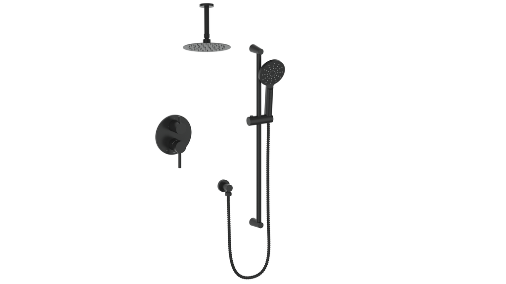 Vogt Worgl 2-Way PB Shower Kit with 6" Ceiling Arm CC