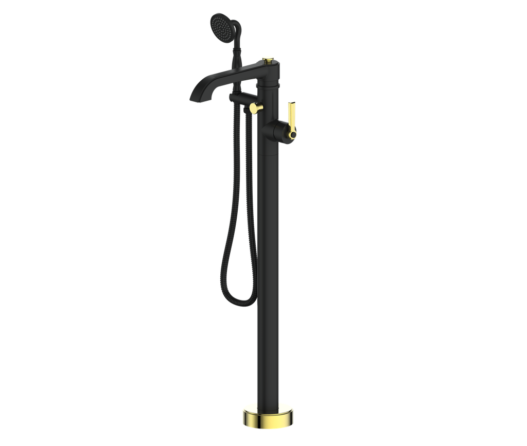 Vogt Zehn Floor Mount Tub Filler