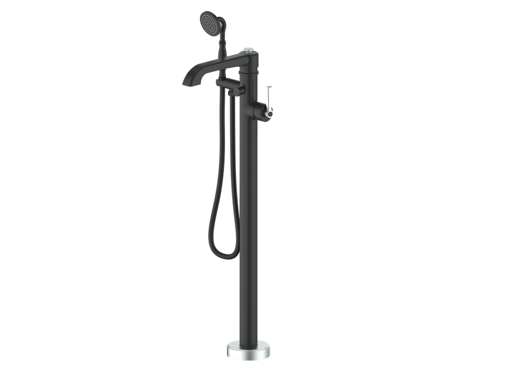 Vogt Zehn Floor Mount Tub Filler