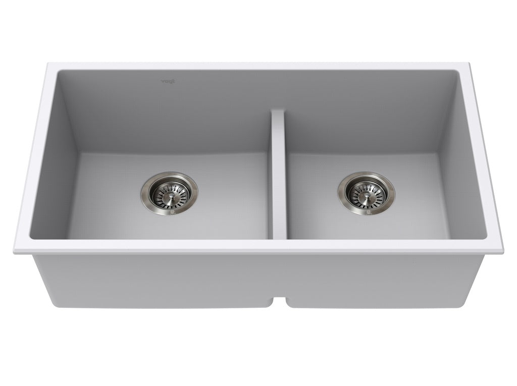Vogt Vogranite Villach GS Low Divide Sink 32"x18"x9"