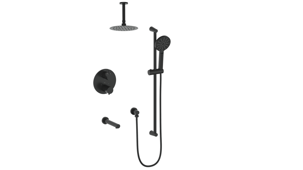 Vogt Worgl 3-Way TH Shower Kit with 6" Ceiling Arm CC