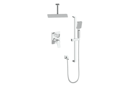 Vogt Antau 2-Way PB Shower Kit with 6" Ceiling Arm CC