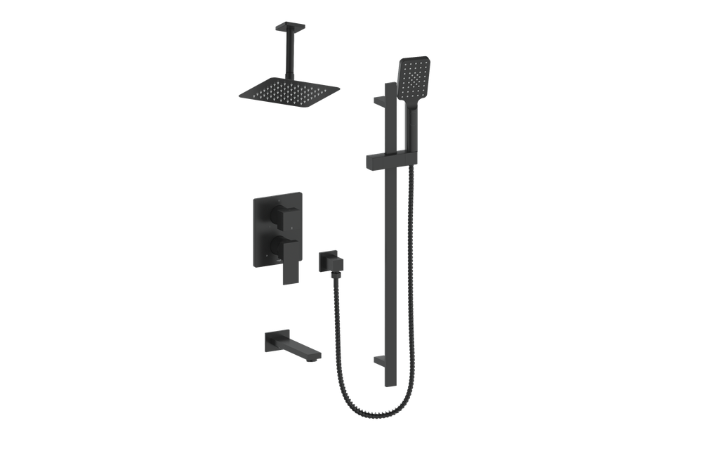 Vogt Kapfenberg Trim for 3-Way PB Shower Kit with 6" Ceiling Arm CC