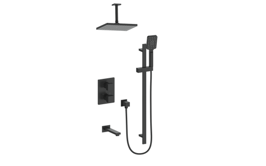 VOGT SET.AP.320.326 Kapfenberg 3-Way TH Shower Kit with 6" Ceiling Arm