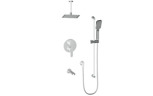 Vogt Lusten Trim for 3-Way PB Shower Kit with 6" Ceiling Arm CC